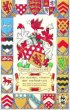 hand painted armorial ensigns of R.T.Cox
