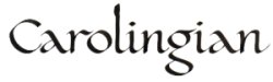 Carolingian lettering